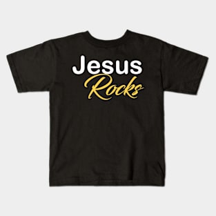 Jesus Rocks Kids T-Shirt